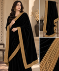 Bachat House Girls Premium Velvet Shawal - D1