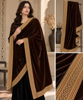 Bachat House Girls Premium Velvet Shawal - D4