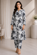 Bachat House Girls 2-Piece Stitched Suit – Design D3