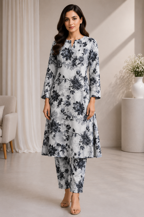 Bachat House 4-Piece Stitched Suit Deal – Random Designs