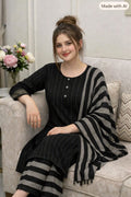 3 Piece Dress - BLACK LINING