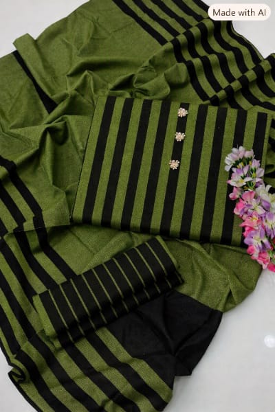 3 Piece Dress - GREEN LINING